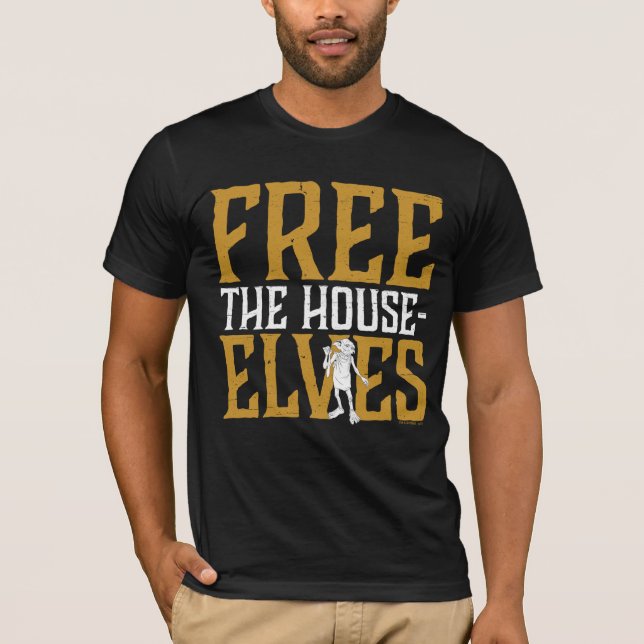 Camiseta Harry Potter| Liberte A Casa Elves (Frente)