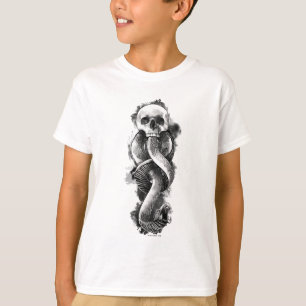 Camiseta Harry Potter Marca de Maldição Aquarela
