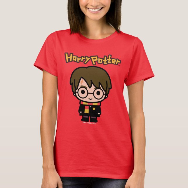 Camiseta Harry Potter Personagem de desenho animado Art (Frente)