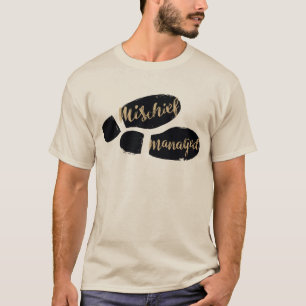 Camiseta Harry Potter   PESCOÇOS PREJUDICADOS™ Mapa Pegadas