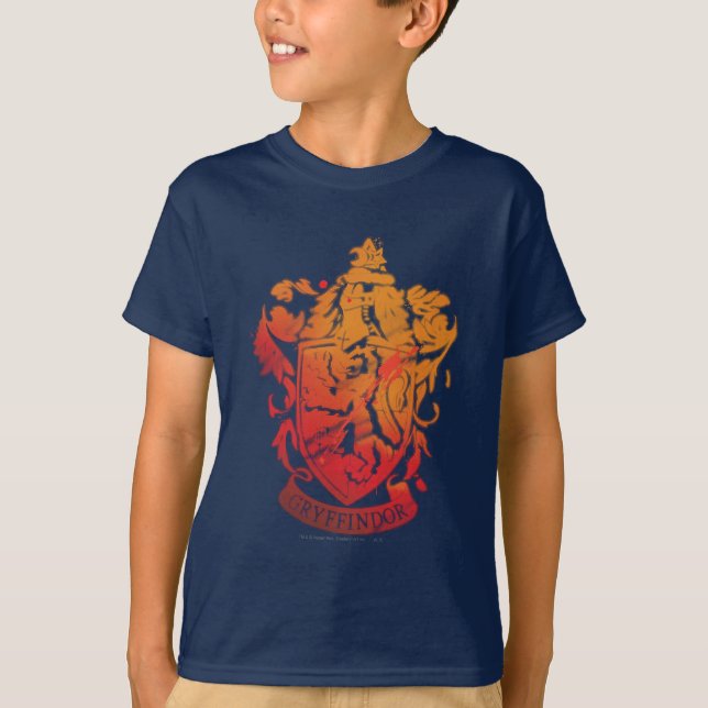 Camiseta Harry Potter | Pó de Gryffindor - Espalhado (Frente)