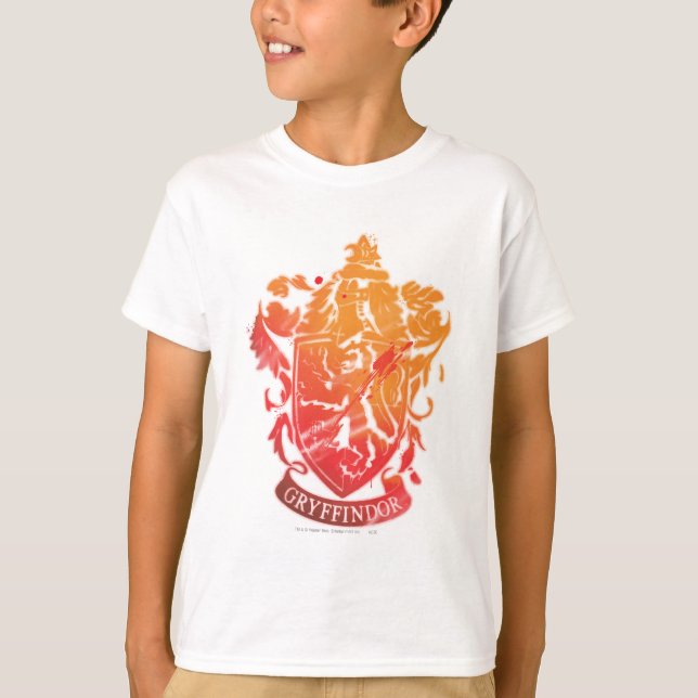 Camiseta Harry Potter | Pó de Gryffindor - Espalhado (Frente)