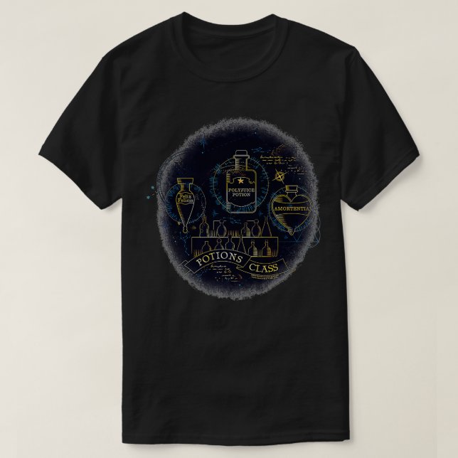 Camiseta Harry Potter Potions Class Premium  (Frente do Design)