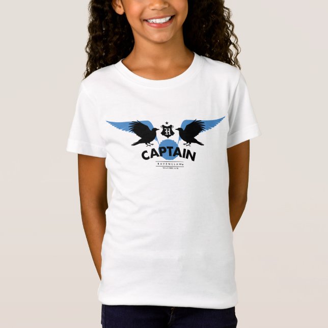 Camiseta Harry Potter | RAVENCLAW™ House Quidditch Capitão (Frente)