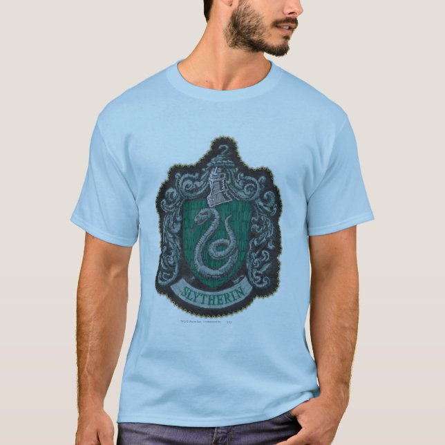 Camiseta Harry Potter| Retro Mightherin Crest (Frente)