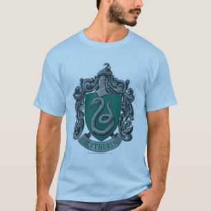 Camiseta Harry Potter   Slytherin Crest Green