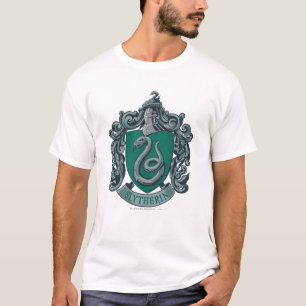 Camiseta Harry Potter   Slytherin Crest Green