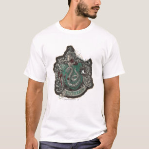 Camiseta Harry Potter   Slytherin Crest - Vintage