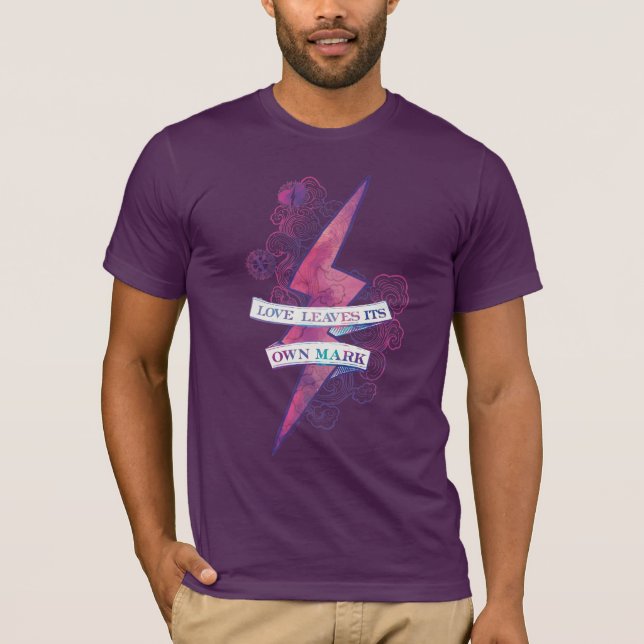 Camiseta Harry Potter Spell | O Amor Deixa A Sua Própria Ma (Frente)