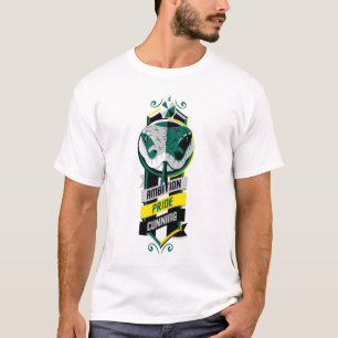 Camiseta Harry Potter  Tabuleiros de Casa SLYTHERIN™ Sigil
