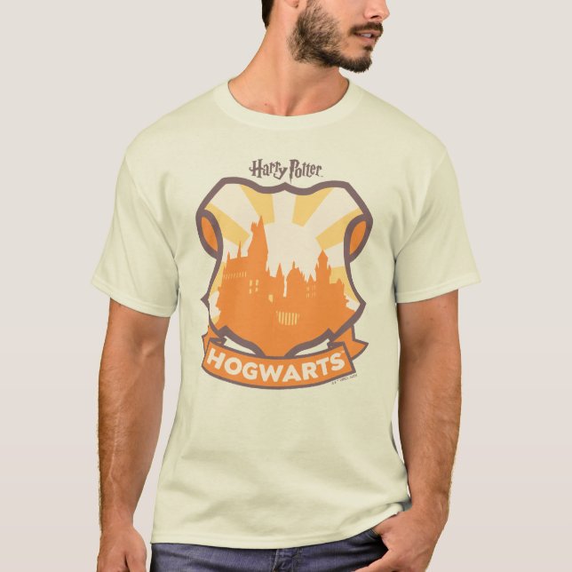 Camiseta HARRY POTTER™ | Verão Magic HOGWARTS™ Crest (Frente)