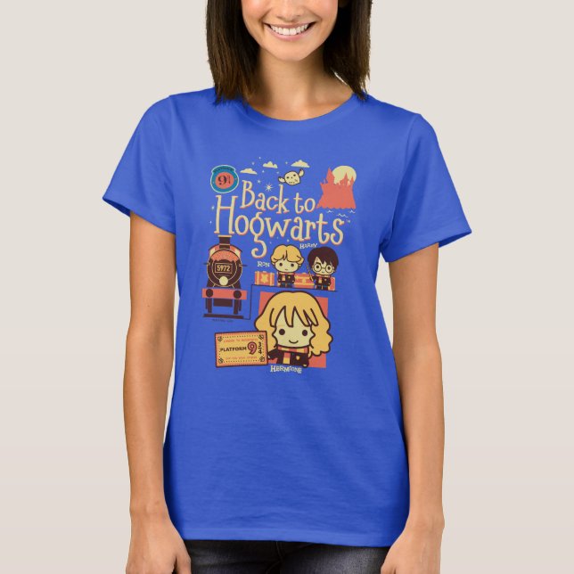 CAMISETA HARRY POTTER™| VOLTA A HOGWARTS™ (Frente)