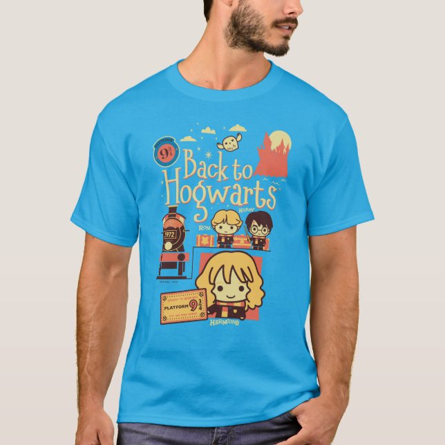CAMISETA HARRY POTTER™| VOLTA A HOGWARTS™ (Frente)