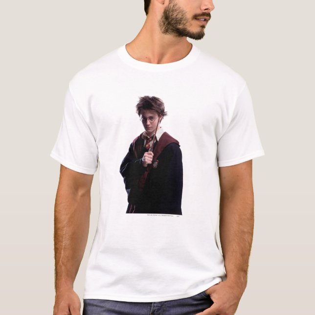 Camiseta Harry Potter Wand Levantado (Frente)