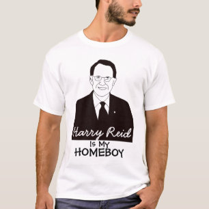 Camiseta Harry Reid é meu ficar em casa