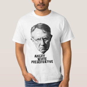 Camiseta Harry Reid: Preservativo branco irritado