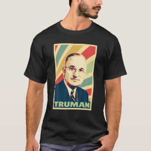 Camiseta Harry S Truman Vintage Cores T Shirt