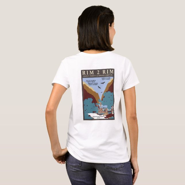 Camiseta hart branco direito (Parte Traseira Completa)