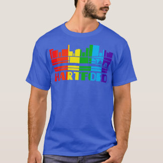Camiseta Hartford Pride Hartford Gift LGBT Apoiante