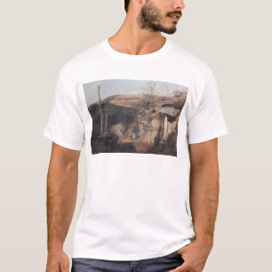 Camiseta Hartmanswillerkopf, vista de Roche-Sermet, 1915