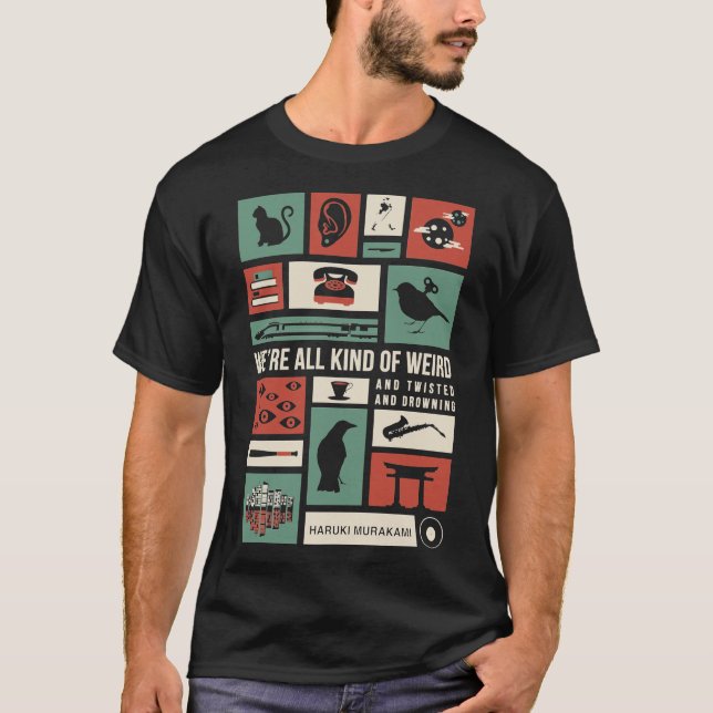 Camiseta Haruki Murakami Classic T-Shirt (Frente)