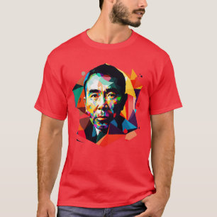 Camiseta Haruki Murakami Retro Fan Art Design