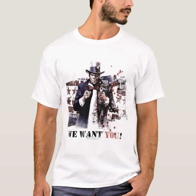 Camiseta Harvey Dent - We Want You! (Frente)
