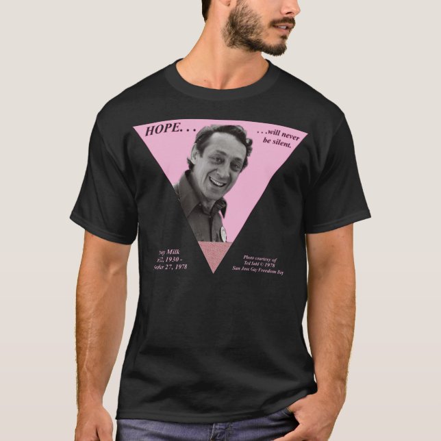 Camiseta Harvey Milk T-Shirt (Frente)