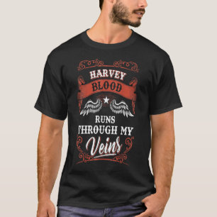 Camiseta HARVEY sangue atravessa minha veia