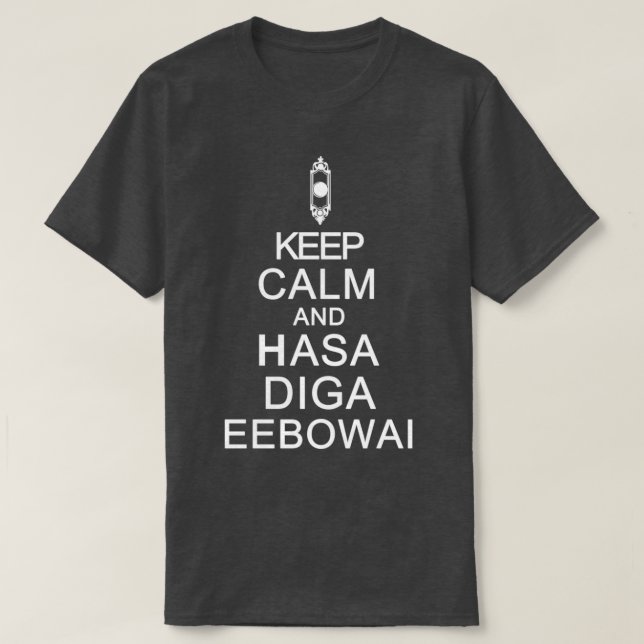 Camiseta Hasa Diga Eebowai (Frente do Design)
