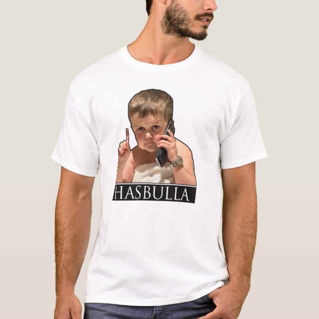 Camiseta Hasbulla Magomedov: A Tee da Mini Maravilha | hasb (Frente)
