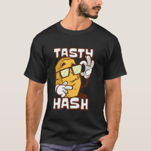 Camiseta Hash Desagradável Provoca Comida Café da Manhã Has