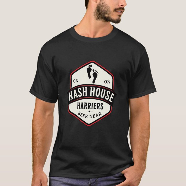 Camiseta Hash House Harriers Beer Near On On (Frente)