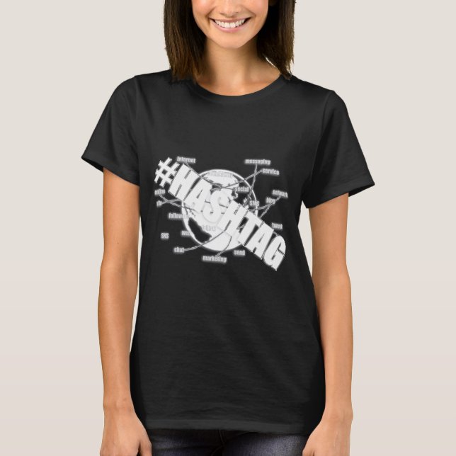 CAMISETA HASHTAG (Frente)
