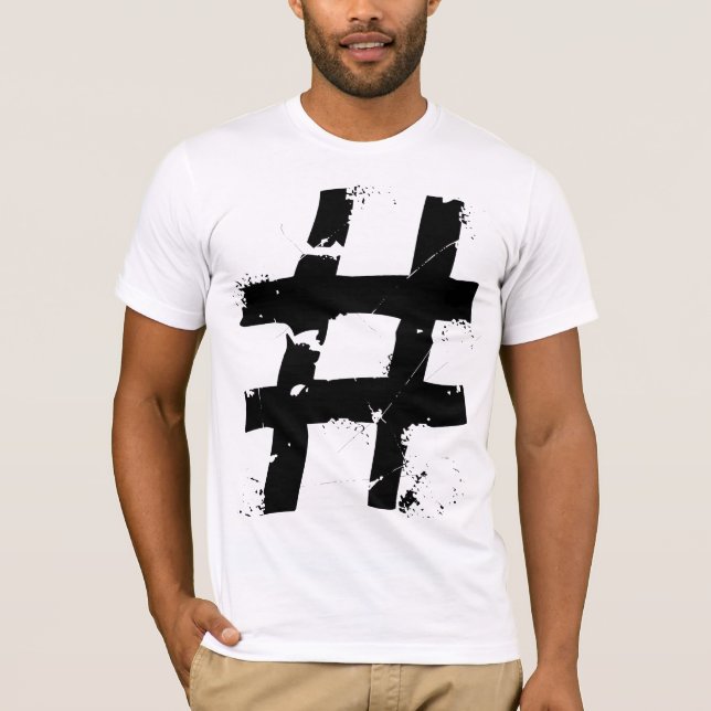 CAMISETA HASHTAG (Frente)