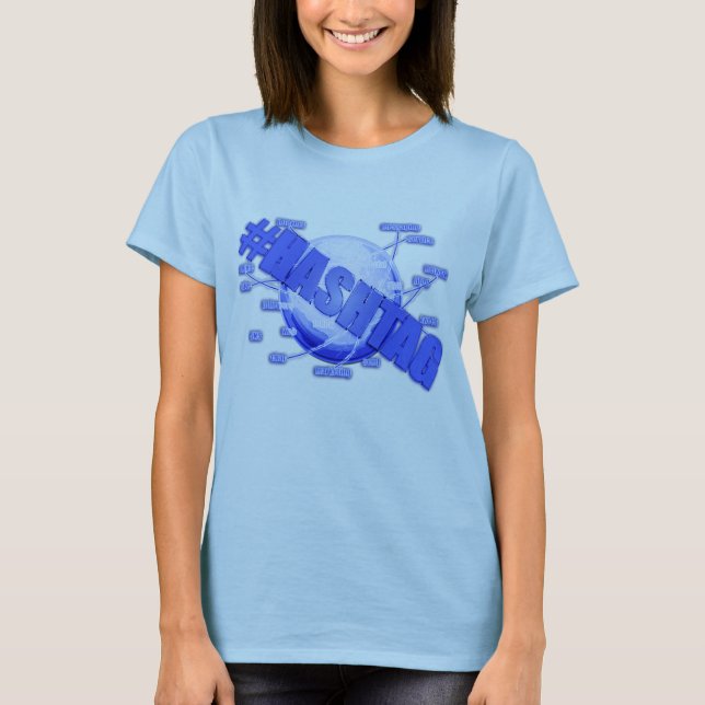 CAMISETA HASHTAG (Frente)