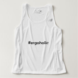 Camiseta Hashtag ergoholic slogan