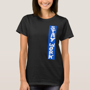 Camiseta Hashtag Fique no Trabalho Fique@Trabalho hashtag