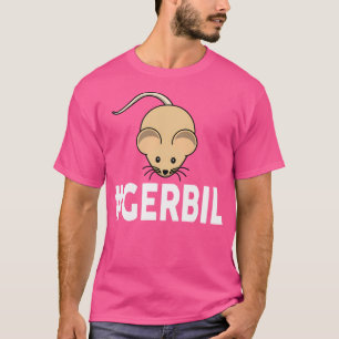 Camiseta Hashtag Gerbil Funny Gerbil