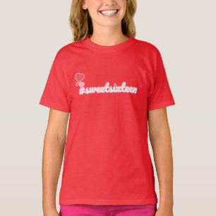 Camiseta Hashtag Sweet Sessenta