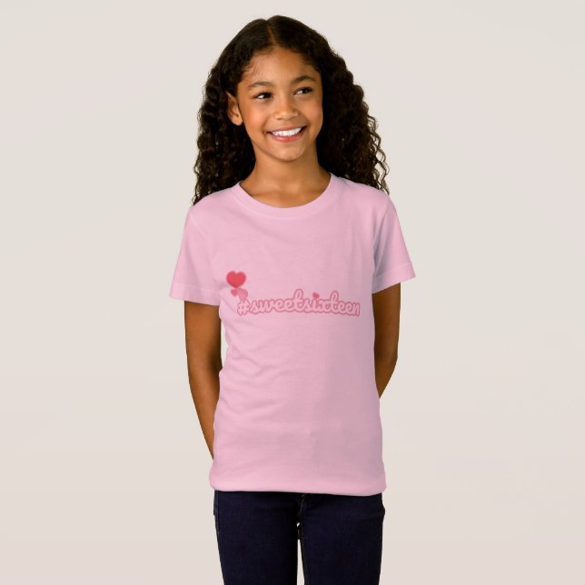 Camiseta Hashtag Sweet Sessenta (Frente Completa)