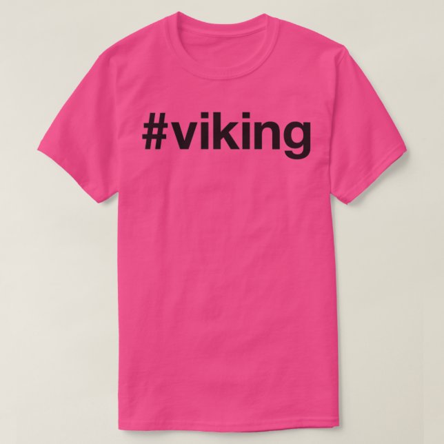 Camiseta Hashtag VIKING (Frente do Design)