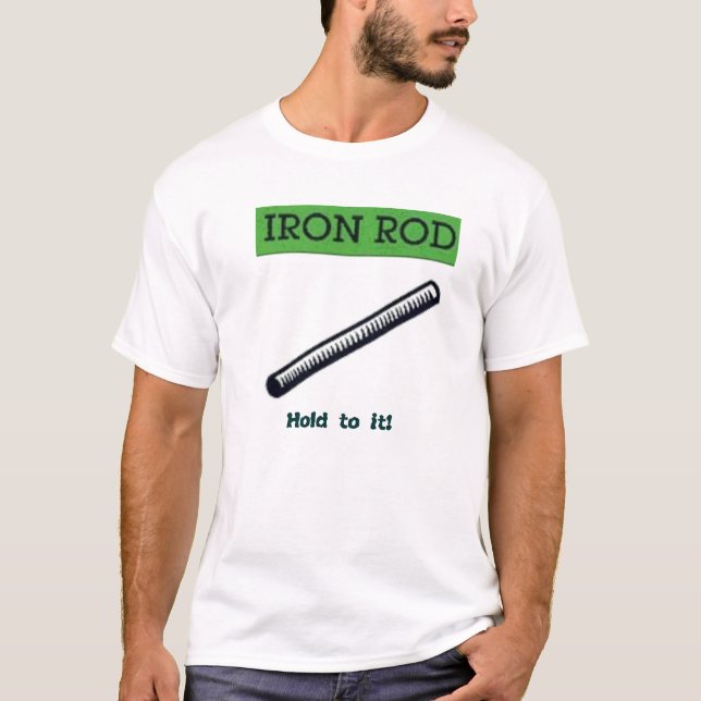 Camiseta haste de ferro, posse a ela! (Frente)