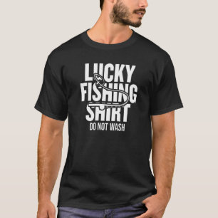 Camiseta Haste Furtuna Pescuit Nu Spălați Glumă Undiță Pent