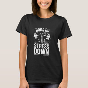 Camiseta Hastes Acima Estresse Abaixo