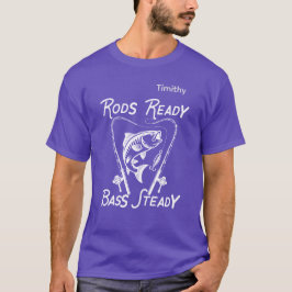 Camiseta Hastes Prontas Bass Estável Gráfico SVG Personaliz