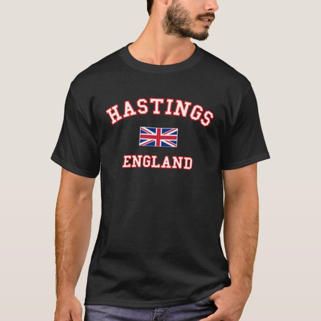 Camiseta HASTINGS British Flag Badge (Frente)