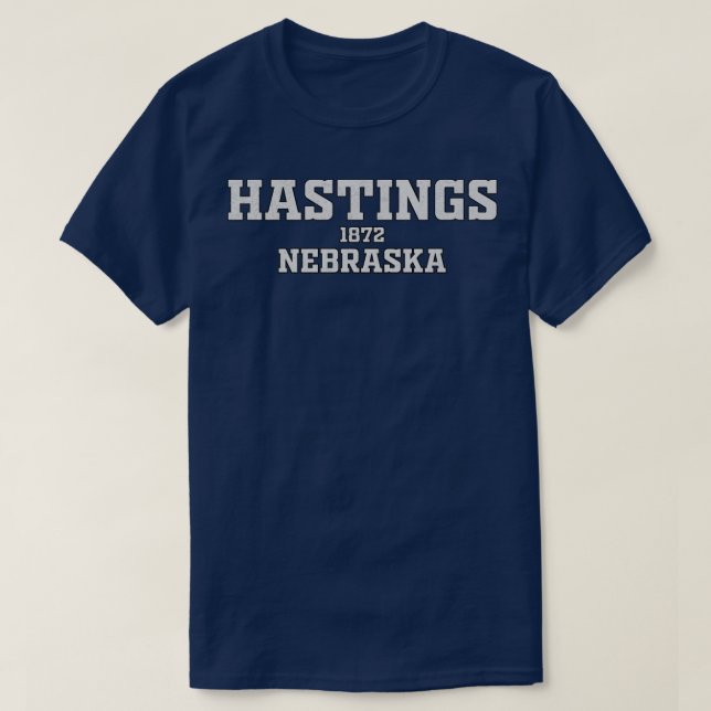 Camiseta Hastings Nebraska1 (Frente do Design)
