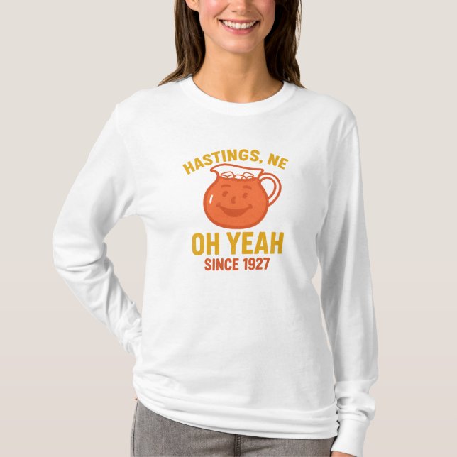 Camiseta Hastings Nebraska Kool-Aid Tributação | OH YEAH (Frente)