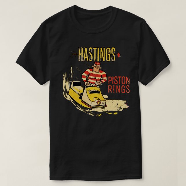 Camiseta Hastings Snowmobile (Frente do Design)